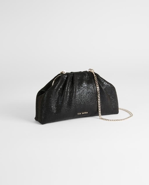 Pochettes Ted Baker Slouchy Glitter Noir Femme | HTP-05952392